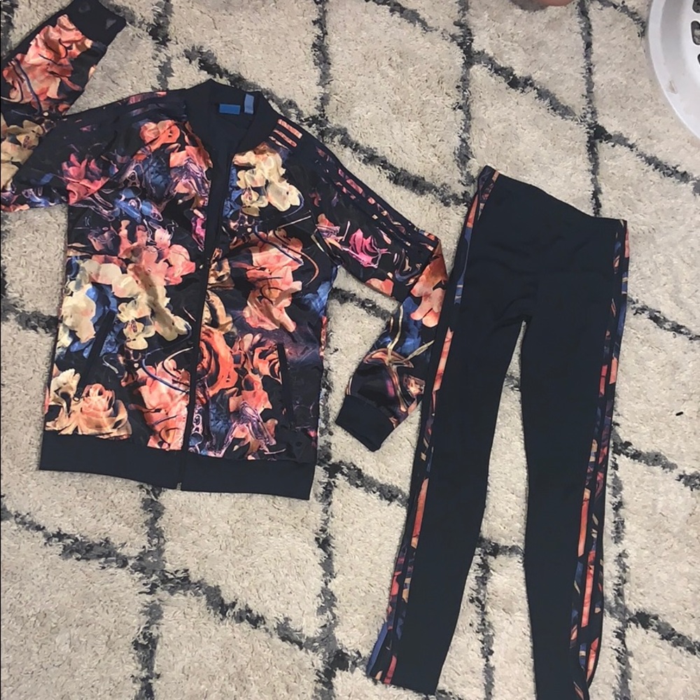 Adidas track suit